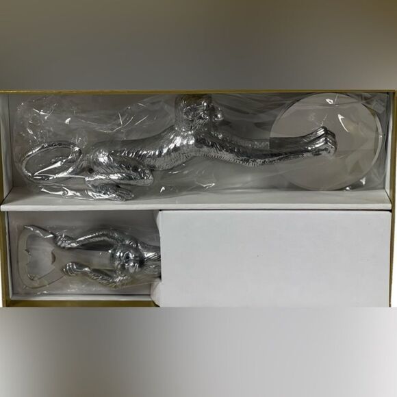 Neiman Marcus Arthur Court Monkey Pizza Cutter Bottle Opener retired kitchen - Picture 1 of 6